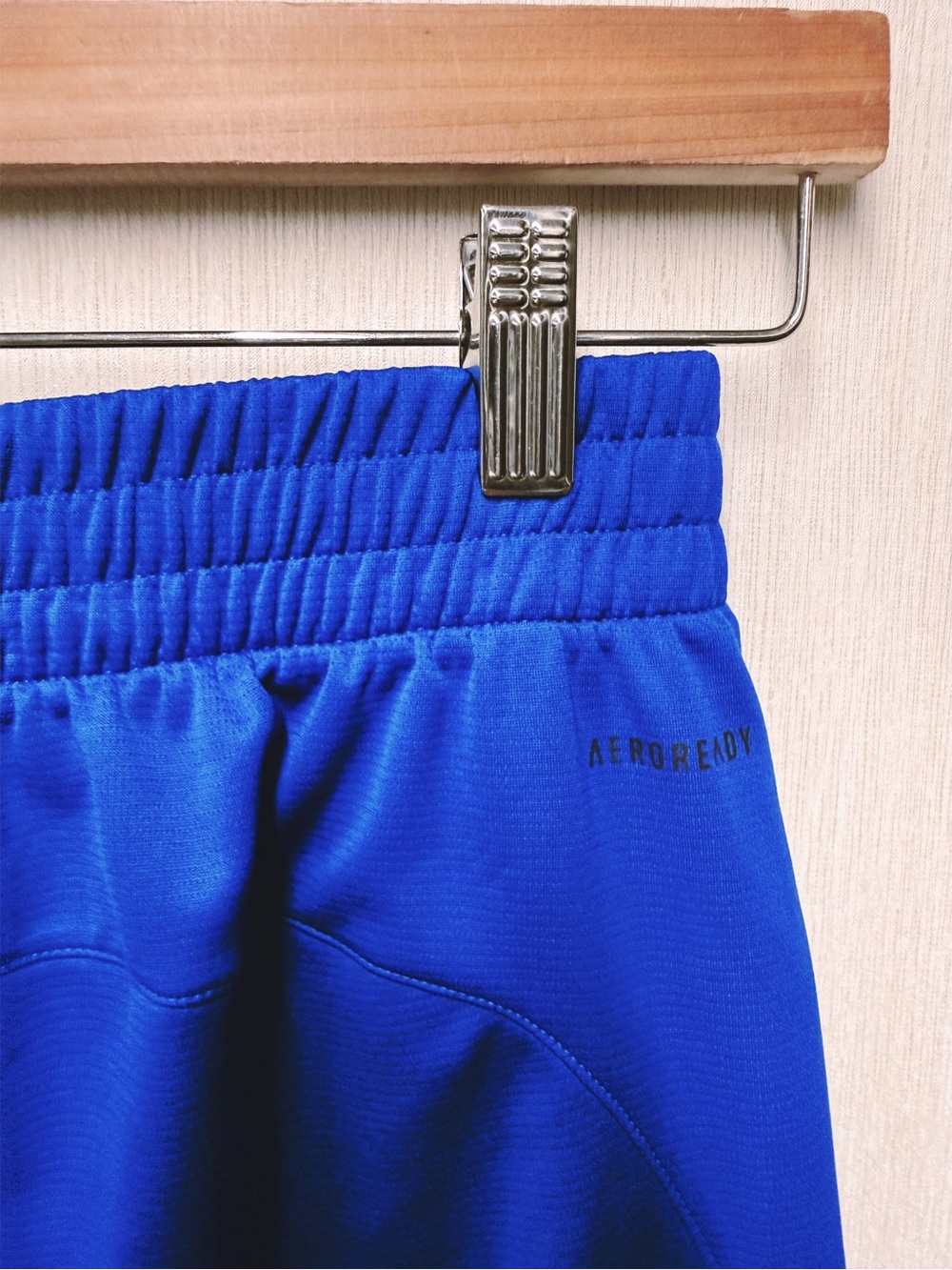 NWT Adidas Men’s Axis Knit 4.0 Royal Blue 7" Training Shorts, Size XS - Picture 5 of 9
